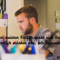 Tagesinspiration, Gerd Ziegler, In den meisten Fällen